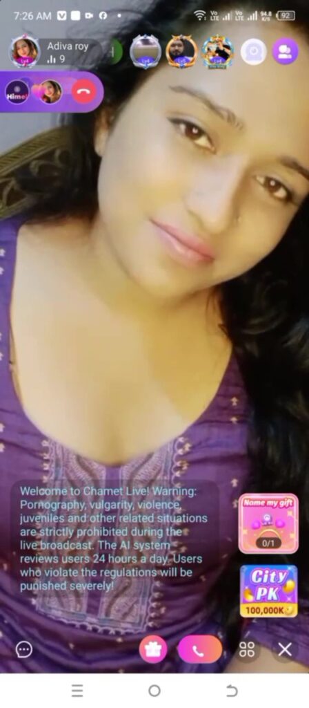 Adiva Roy Chamet Live nude