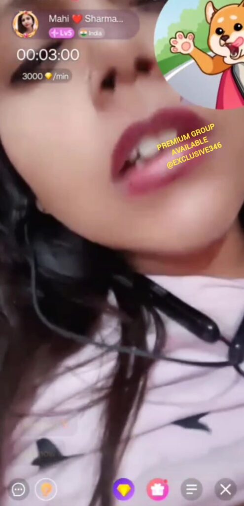 Mahi Sharma Chamet Live 